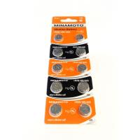 Батарейка Minamoto AG10/LR1130/389, 1.5В, упаковка 10шт